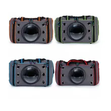 Холст ПЭТ пространство капсулы в форме воздухопроницаемая Сумочка переноска сумка маленькая собака кошка снаружи портативные сумки для путешествий товары для домашних животных