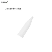 Стерилизованные татуировки Советы бровей губ Перманентный макияж 100 шт 1RL одноразовые для насадка для татуировочной машины набор питания микроблейдинг