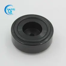 4PCS Machined Solid Aluminum Black 44*17mm Cabinet CD Playe Speaker Amplifier Foot DAC Computer set top box Machine Feet Pads