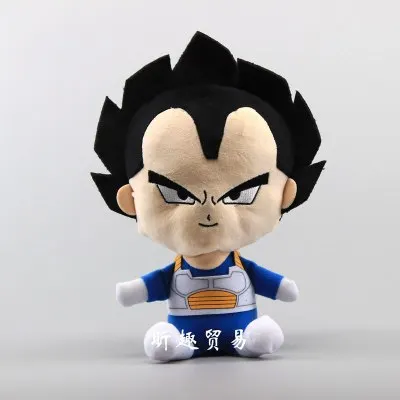 6 шт./компл. 12 "Dragon Ball Z цифры плюшевые куклы Супер Saiyan Бог Сон Гоку, Буу, Вегета, фигурка пикколо Мягкие плюшевые куклы модель игрушечные