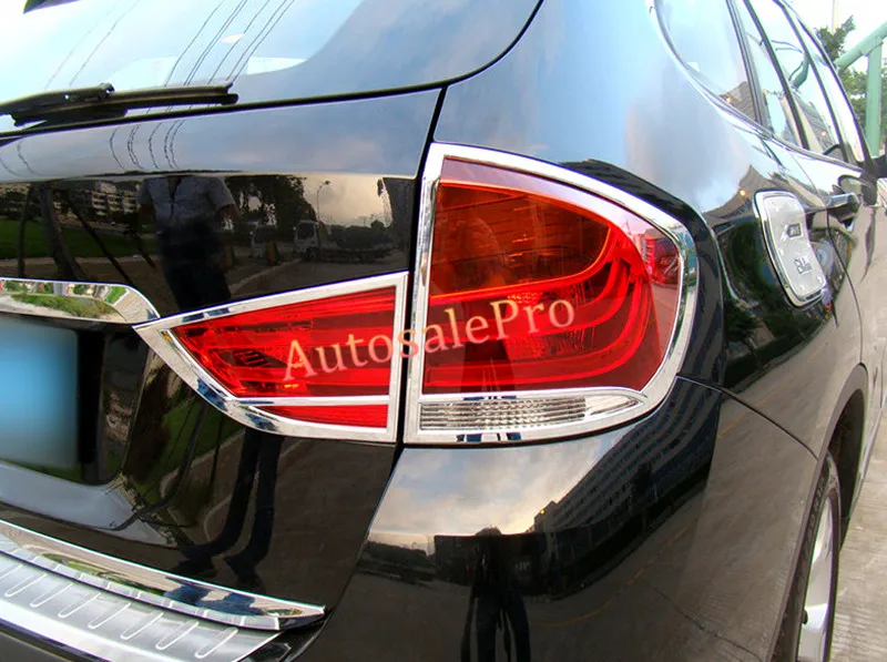 

For BMW X1 E84 2009 - 2015 Chrome ABS Rear Tail Light Lamp Frame Cover Trim new
