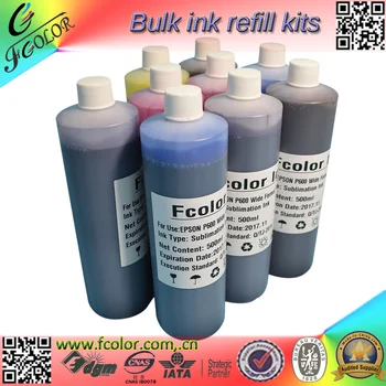 

Bulk T7601-9 Refill P600 Pigment ink for SureColor P600 P607 P608 Printer Photo Printing Ink
