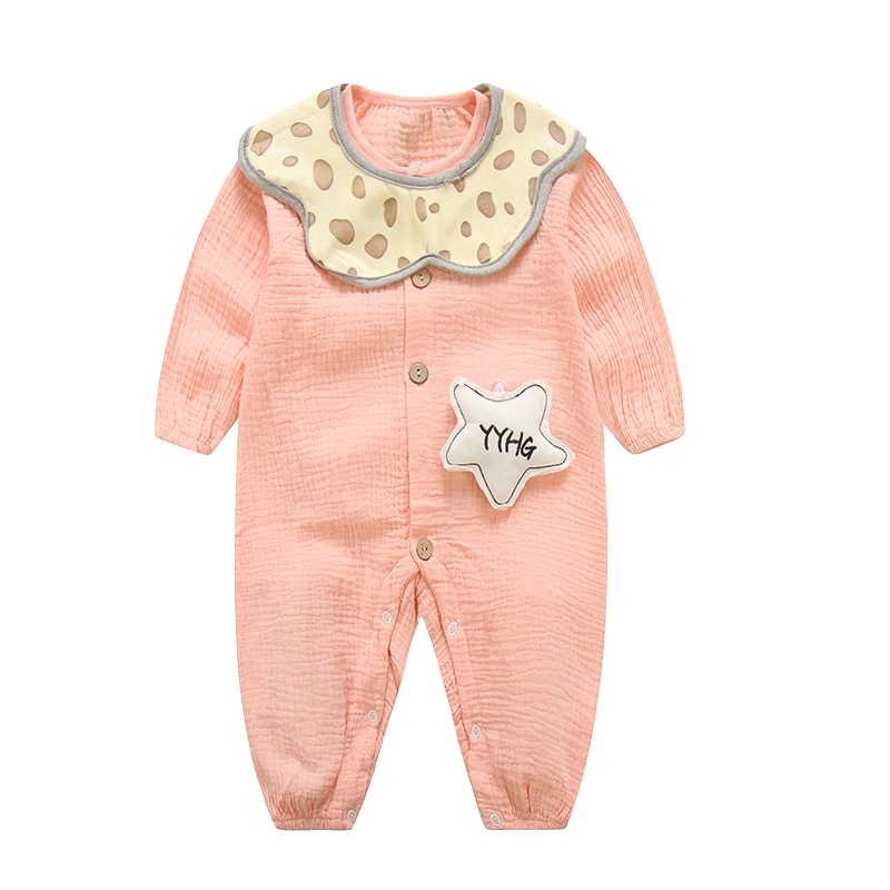 Baby pure cotton thin coatwear baby spring and autumn clothing newborn