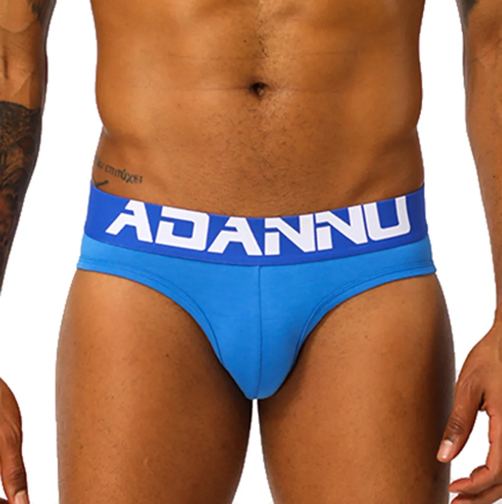 

Men's Fashion Splicing Soft Briefs Underpants Knickers Shorts Sexy Underwear Mens Stretch Breathable Swimming Trunks Knickers