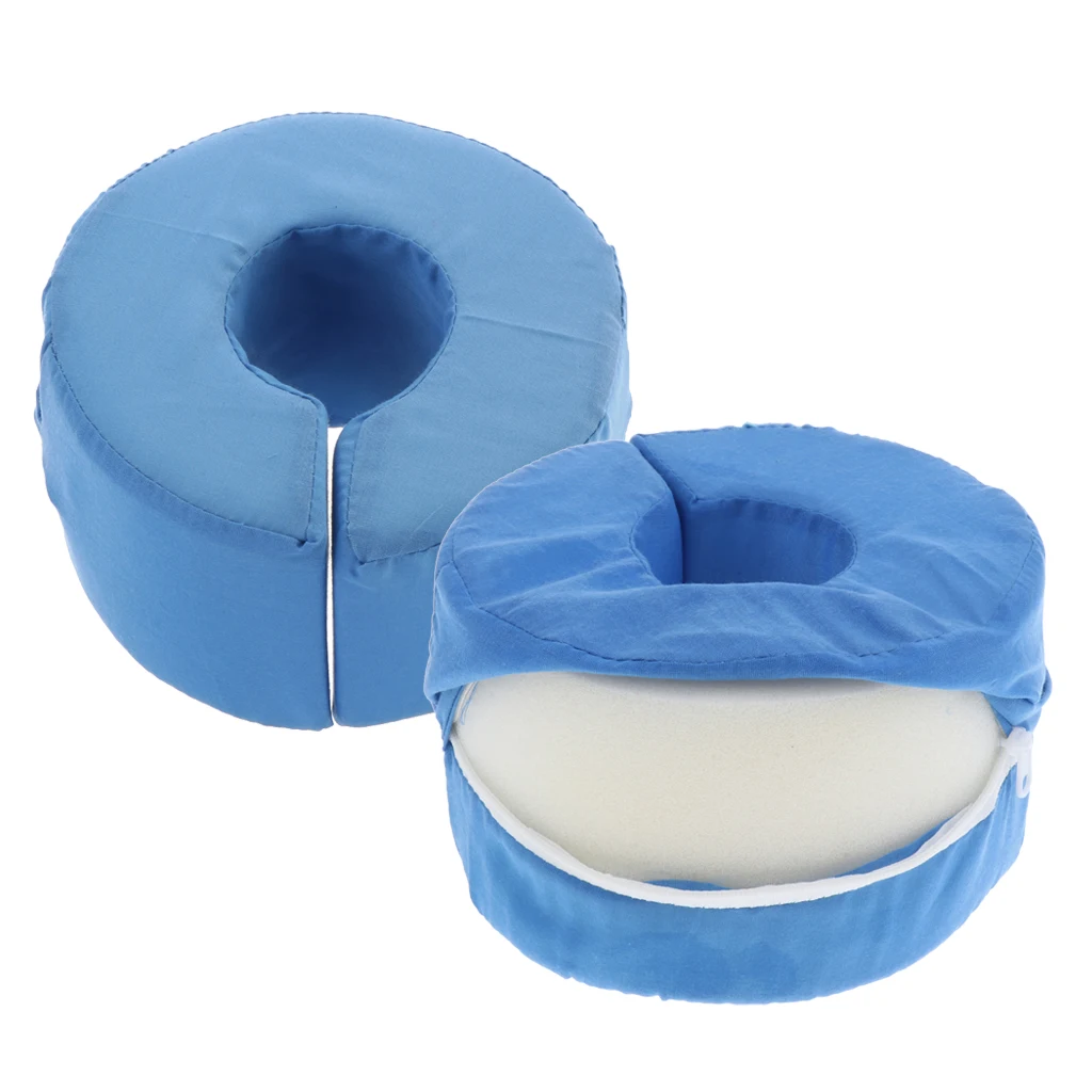 2pcs Anti Bedsore Foot Hand Foam Elevating Cushion Leg Rest Elevation Pillow Pad Ankle Swelling Relief