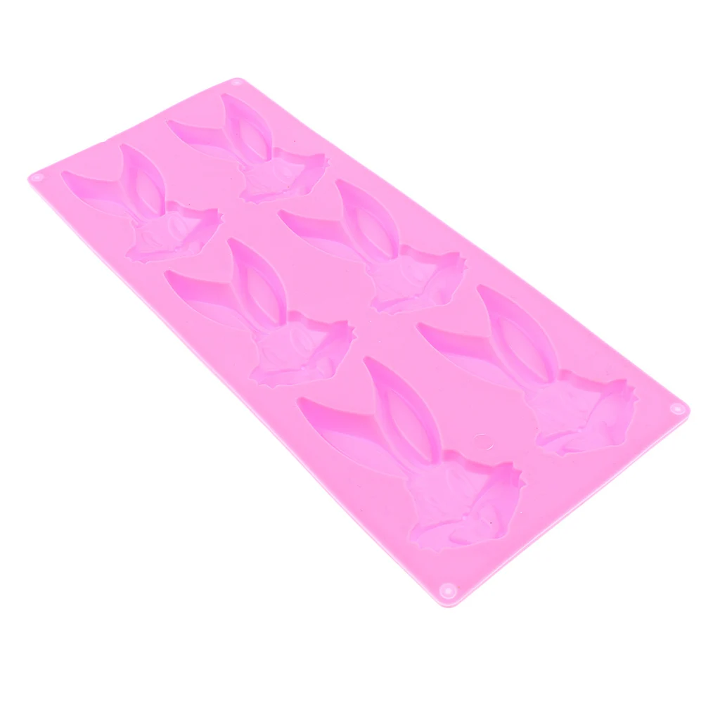 Rabbit/Bunny Shape Silicone Mold Crafts Mould for Epoxy Resin DIY Pendent Craft Fondants Sugar Crafts Molding Tools