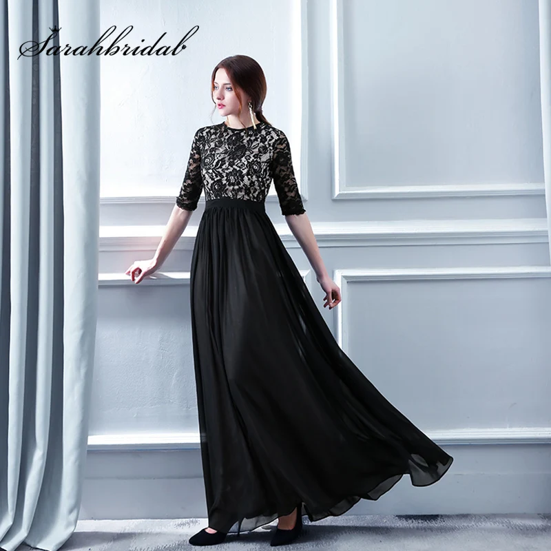 How to sew a long dress with long sleeves women