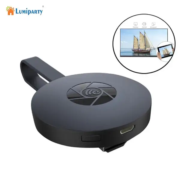 Android Wireless WiFi Display TV Dongle Receiver 1080P HD TV Stick Airplay Media Streamer Adapter Media For Google Chromecast 2