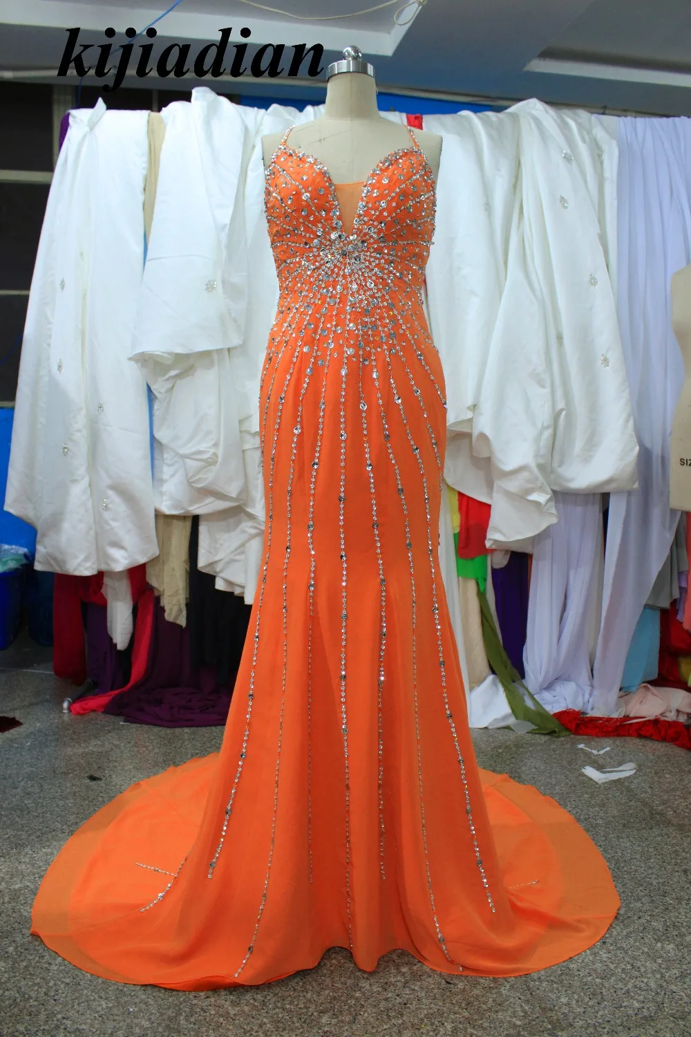 yellow gown with shrug