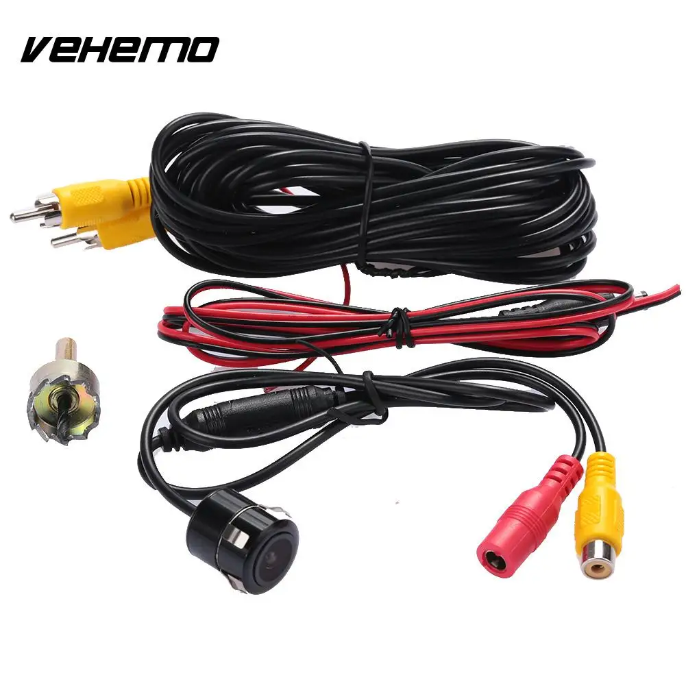 

Vehemo IP67 720P Rear View Camera Recorder Car Monitor Backup Camera Universal Vehicle Car Rearview Premium Parking Kit