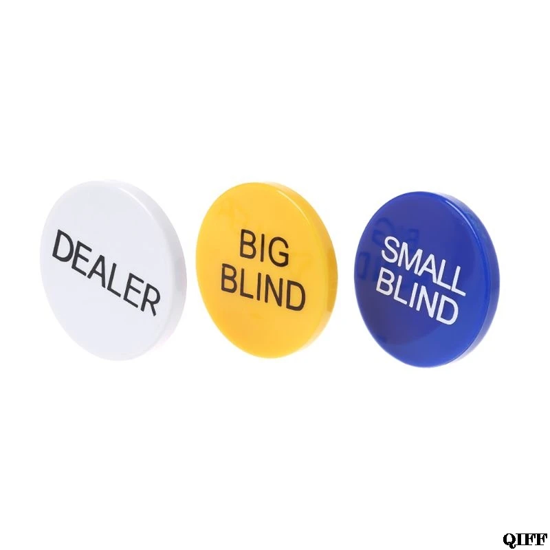 

Drop Ship&Wholesale Texas Hold'em Big Blind Small Blind Dealer Party Casino Poker Card Game Props APR28