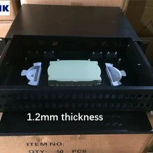 48 core 1" ftth патч панель ящик типа SC холодная сталь 1,2 мм толщина 485*295*90 мм волоконно-оптический Клеммная коробка стойка крепление ELINK