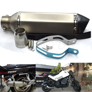 

for Motorcycle parts Exhaust Universal 51mm Stainless Steel Motorbike Exhaust Pipe FOR Honda HORNET 250 600 900