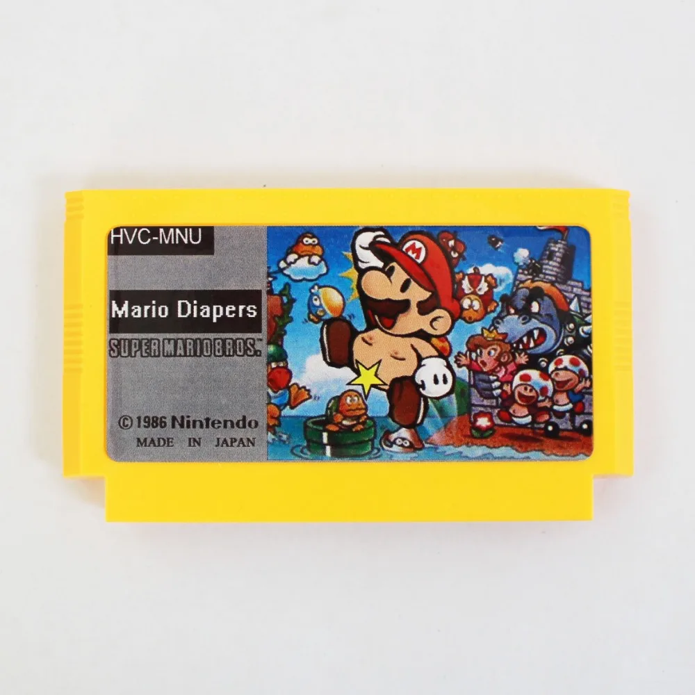 

Mali Diapers Super Marli Bros 60 Pin Game Card For 8 Bit Subor Game Player