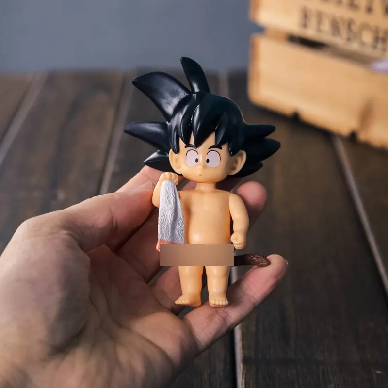 10cm Dragon Ball Z Child baby shower Son Goku Young Ver. PVC Figure Collectible Model Toy ET5in