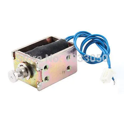 

24V 0.6A 2mm 830g 5mm 580g Pull Type Open Frame DC Solenoid Electromagnet