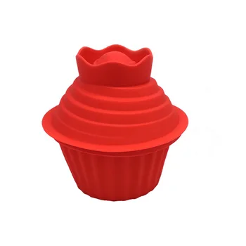 

3Pcs/set Big Size 3D Silicone Cake Mold Cake Pan Cupcake Tray Bakeware DIY Maker Baking Tool Cooking Tools