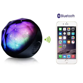 

Sky Diamond Music box Speaker Night lamp remote LED colorfull Starry Master bluetooth USB Powered decoracion TF card light