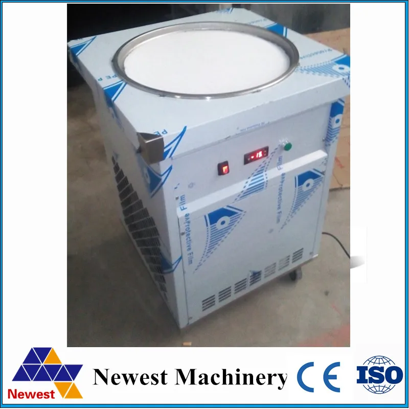 Discount freezing yoghourt ice pan machine 220V Refrigerant R410a