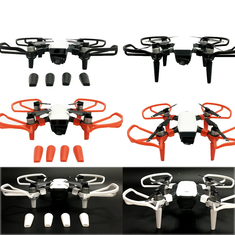 

4Pcs Propeller Guards+4Pcs Landing Gear Legs Protection kit for DJI SPARK Drone 20M Drop Shipping