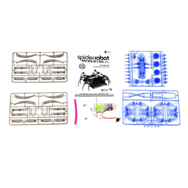 Электрический робот паук модель игрушки DIY образовательные 3D игрушки Собирает игрушки наборы для детей рождественские подарки на день рождения