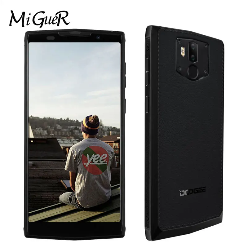 DOOGEE BL9000 БЕСПЛАТНАЯ Беспроводная зарядка смартфон 9000 мАч 5 99 дюйма FHD + Android 8 1