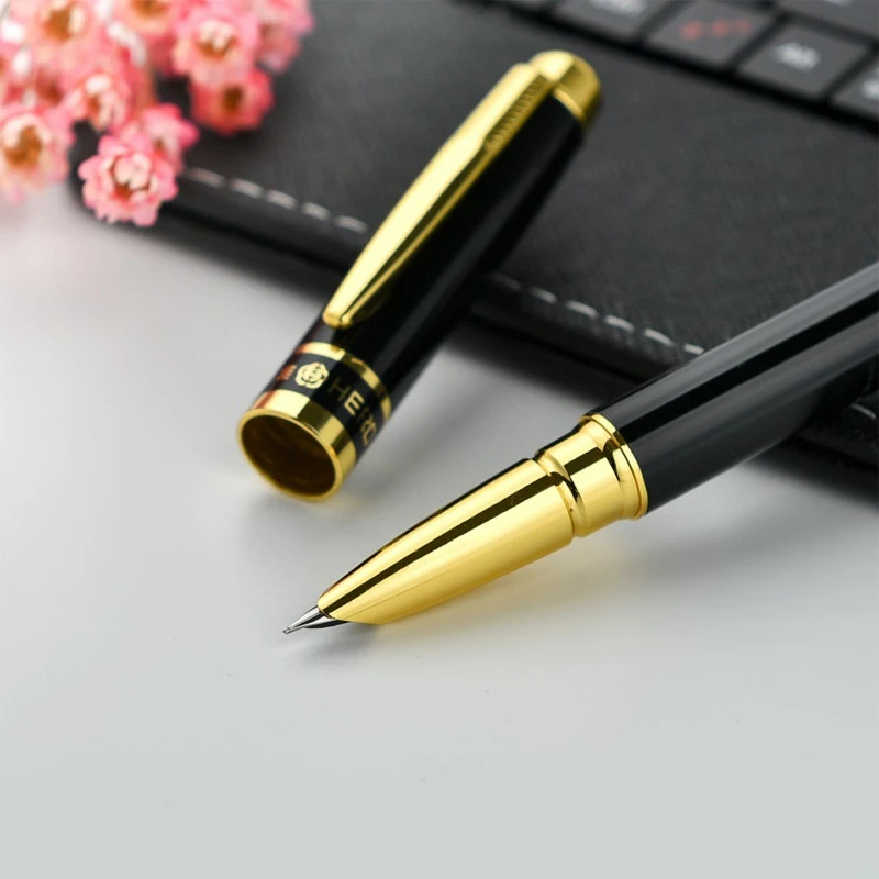 Buy Luxury 0.5mm Hero Fountain Pen Gold Ink Pen School