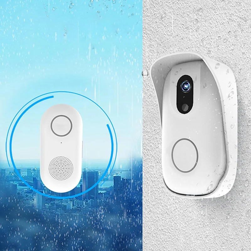 

Smart Wireless Doorbell Rf Wifi Photographable Door Bell Camera Phone Anti-Theft Alarm Door Bell Wireless Home Security Camera
