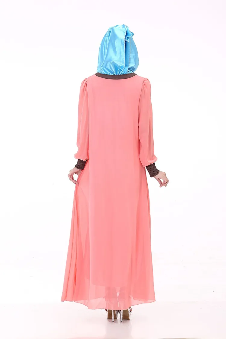 Шифон Арабский женщины платье долго Исламской платья исламский Абая