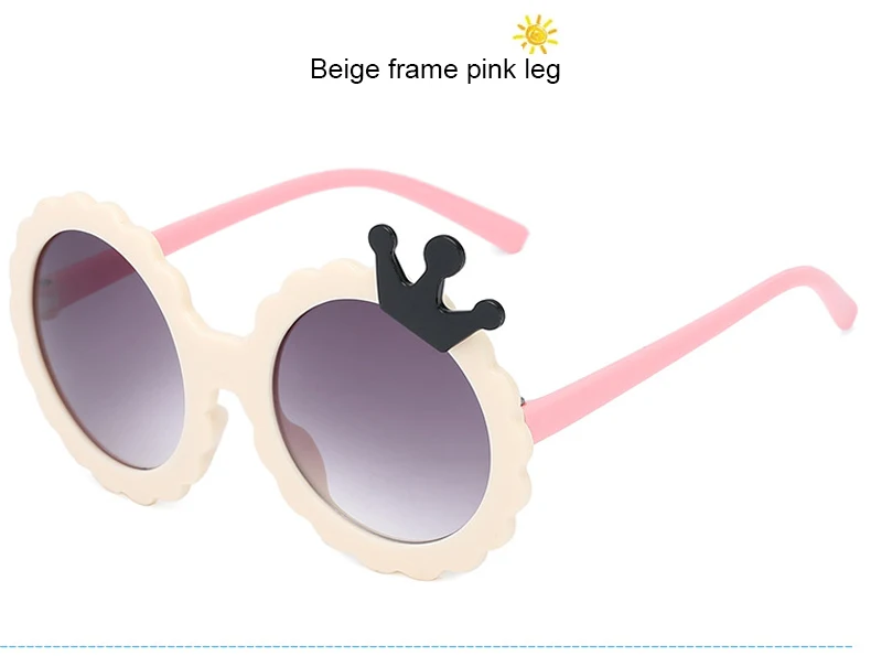 MINIMUM Crown Children Sunglasses Boy Girl Child Sunglasses Light and comfortable Kids Eyewear Anti-UV Fashion Baby Sun glasses1 (11)