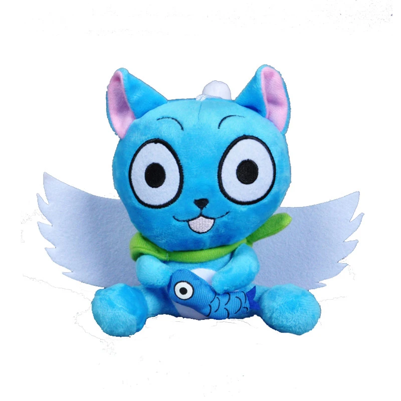Anime Fairy Tail Habib Hold Fish Plush Toy 25cm Naz Cat Plush Doll Japanese Anime Fairy Tail Happy Cat With Fish Stuffed Toy Cat Soft Toy Story Toy Boxcat Clothes Aliexpress