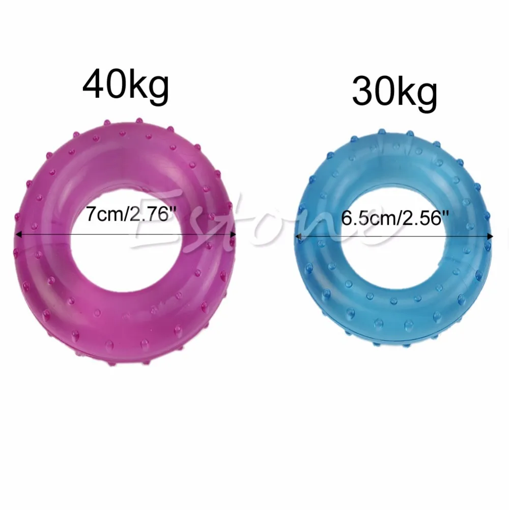 Топ 30 кг/40 кг держатель ладони сила мышц резиновое кольцо силовые фитнес-упражнения произвольный цвет высокого качества INY