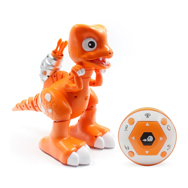 

RC Dinosaur Walking Robot with song remote control Animal Toys Fire-Breathing intelligent Dance toys for children gifts