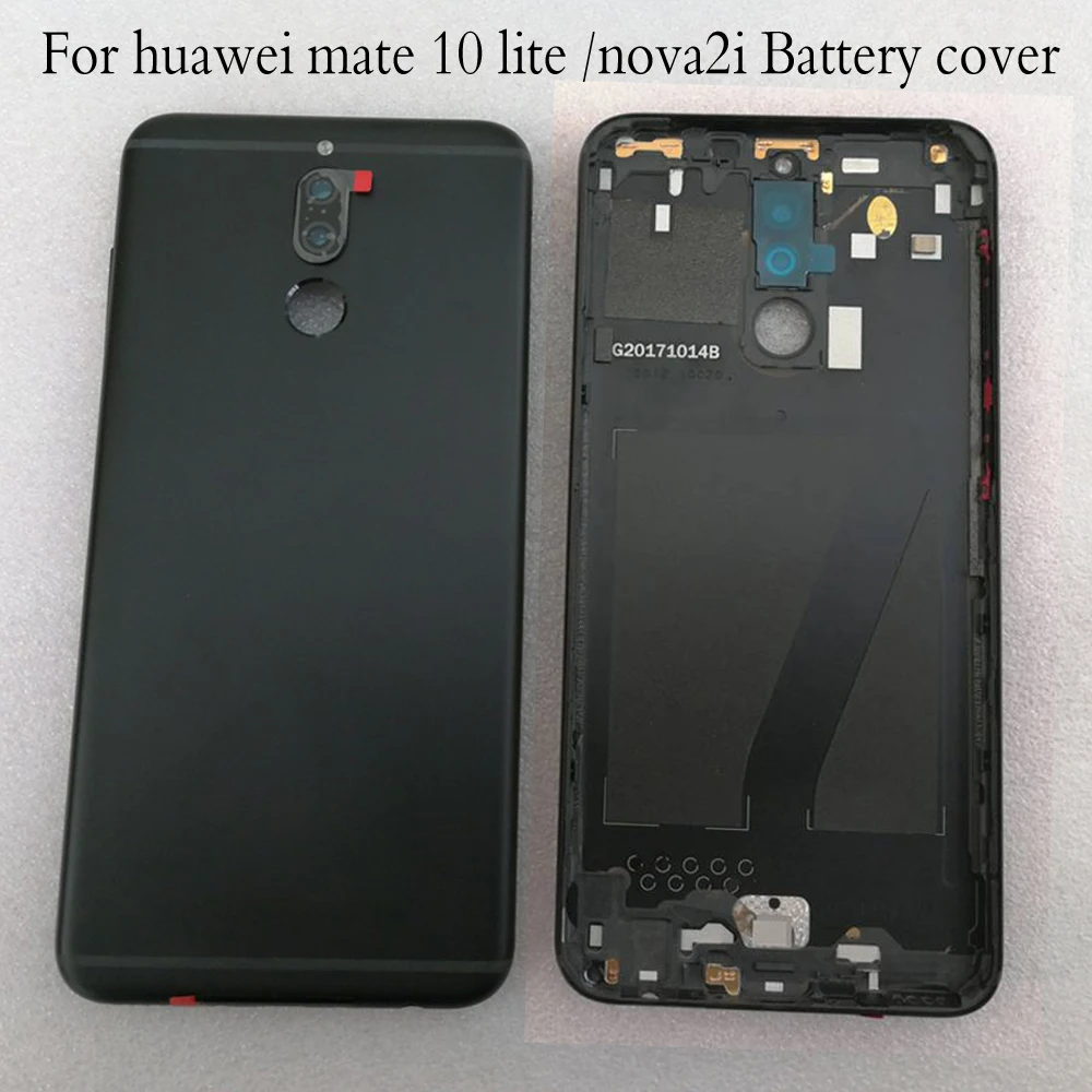 Оригинальная Крышка батарейного отсека задняя крышка корпуса для huawei nova 2i /mate 10