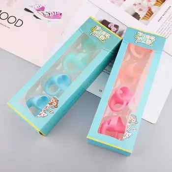 

4Pcs Elephant Three-Finger Tightening Device Silicone Baby Children Pencil Grip Holder Learning Writing Pen Correction Tools
