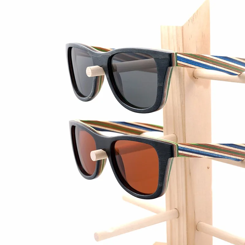 BOBO BIRD мужские деревянные солнцезащитные очки ретро женские солнцезащитные очки поляризационные брендовые дизайнерские пляжные очки lentes de sol de marca mujer