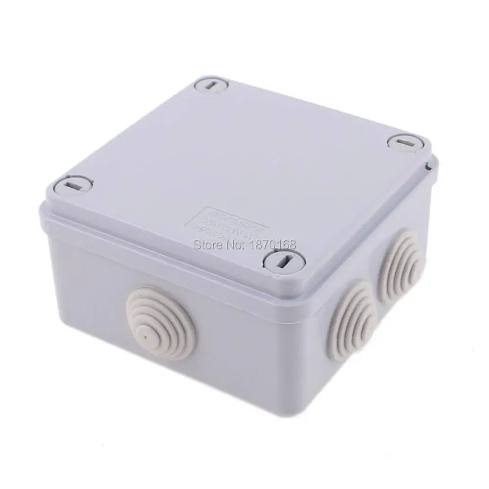 100mmx100mmx50mm Waterproof Junction Box DIY Terminal Connecting Enclosure Blue | Обустройство дома