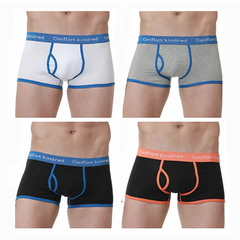 

4pcs/lot boxer men Cotton Underpants Man Breathable Mens Boxers 365 underwear pack boxer hombre Gay Sexy Shorts Dropshipping