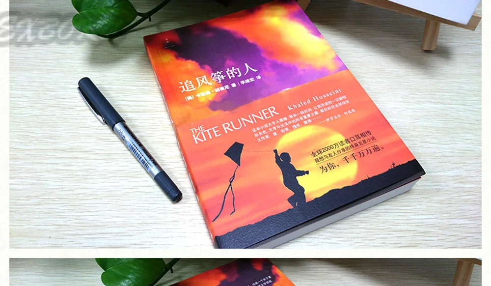 Кайт Runner (китайский издание) слово знаменитый рассказ Фантастика Книги