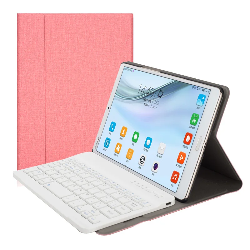 

For Huawei MediaPad M5 8.4 Case SHT-W09 SHT-AL09 New Ultra thin Wireless Bluetooth Keyboard Cover Case + Gift