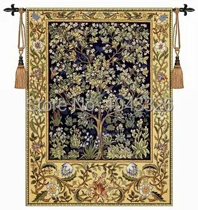 Belgium William morris works tree of life home textile Jacquard fabric product tapestry wall hangings Happy fortune tree decorat
Belgium William morris works tree of life home textile Jacquard fabric product tapestry wall hangings Happy fortune tree decorat