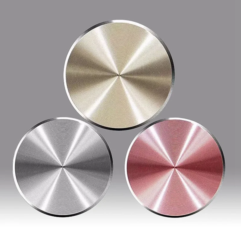 

Magnetic disk for Holder Accessories Stand Fashion Metal Plate Sheet For Car Phone Magnet Phone Matte Stainless Iron