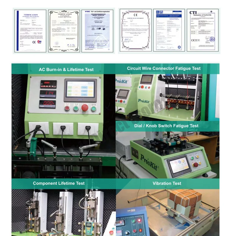 Pro'sKit 8 шт. складной звезды ключ набор ключей кольцо Тип Набор шестигранных ключей Инструменты для ремонта