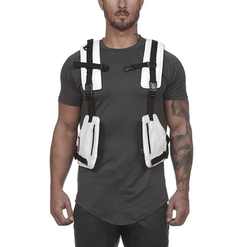Multi-function Tactical Vest Outdoor Sports Fitness Men Protective Tops Vest Multi-function Tactical Vest Outdoor Sports Fitness Men Protective Tops Vest