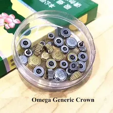 30 шт из нержавеющей стали универсальные коронки для ремонта различных брендов часов