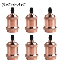 E26/E27 Ретро промышленный подвесной светильник держатель Винтаж электрическая лампочка эдисона подвеска, патрон лампы