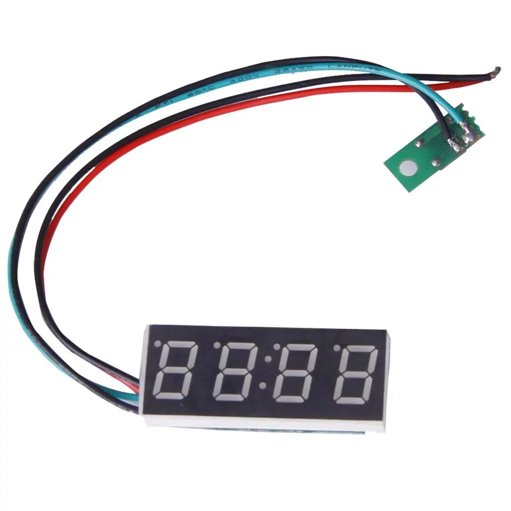 

New Digital clock for motorcycle or car (format 24 H, 16 mm, adjustable, 7-30 V)