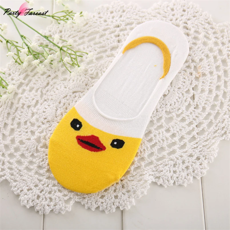 Модные милые короткие Для женщин носки красочные хлопок мультфильм Кот Собака