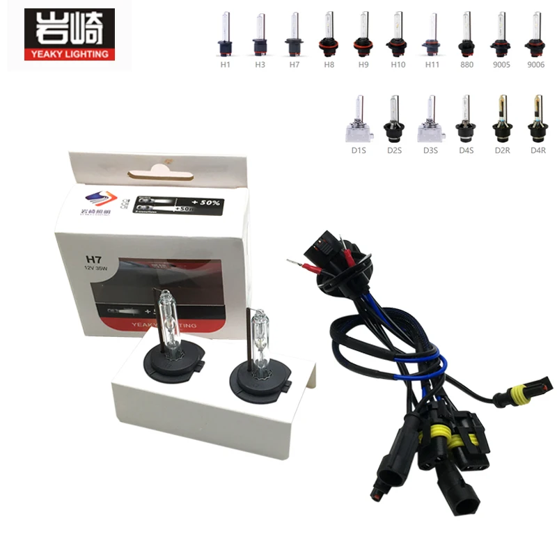 Ксеноновая Лампа для проектора SUKIOTO 5500K YEAKY D2S D3S xenon D1S D4S HID D2H H1 35 Вт D2R hid yeaky H7 H11 9005