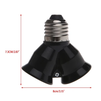 

E27 Socket Base LED Bulb Converter Splitter Adapter Lamp Holder Converter